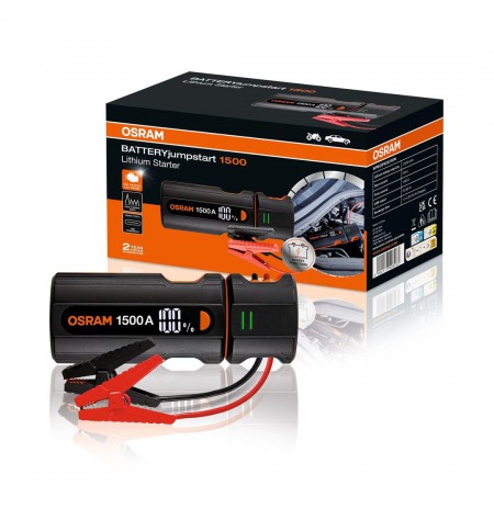 Osram BATTERYjumpstart 1500 Jump Starter - 12V