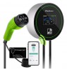 Qoltec EV Charging Station 2in1 Type2 | 22kW | Wi-Fi| | LCD | 3 phases | Wallbox | Smart life app| RFID | 5m