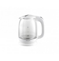 Stiklinis virdulys Michelino 74263 1,7l baltas