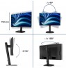 Philips 3000 series 24B2N3200J/00 computer monitor 60.5 cm (23.8") 1920 x 1080 pixels Full HD LCD Black