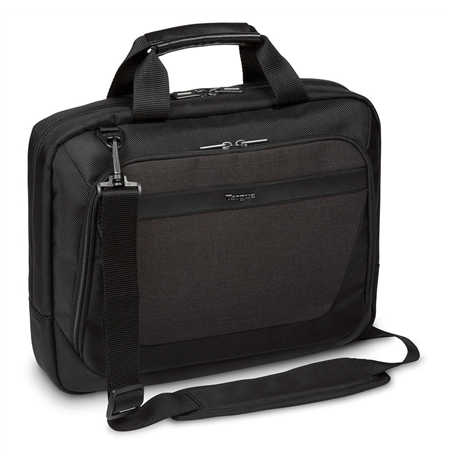 Targus CitySmart Slimline Topload | Fits up to size 14 " | Laptop Case | Black/Grey
