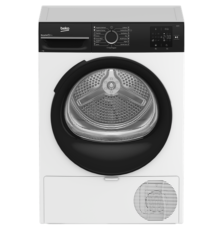 Beko BM3T37249WBB Dryer machine, Freestanding, Front loading, Drying capacity 7 kg, White | BEKO