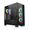 Midi Tower Case FSP M540-BA ARGB TG Black