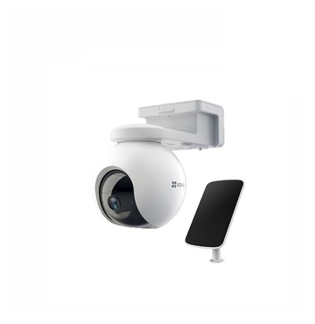 EZVIZ | Smart Home Battery Security Camera with Solar Panel | CS-HB8-4K | 8 MP | 4mm | IP65 | H.265