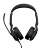 Jabra Evolve2 50 Headset Wired Head-band Office/Call center USB Type-C / USB Type-A Bluetooth Black