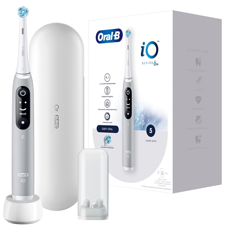 Oral-B Electric Toothbrush | iO6s | Rechargeable | For adults | Number of brush heads included 2 | Number of teeth brushing mode