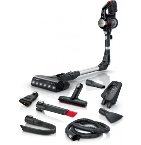 Bosch BCS711PET Stick vacuum Battery Dry Bagless 0.3 L Black, Red 3 Ah