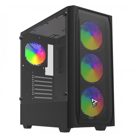 Savio Noctis Flow RGB Cube Black