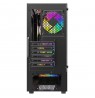 Savio Noctis Flow RGB Cube Black