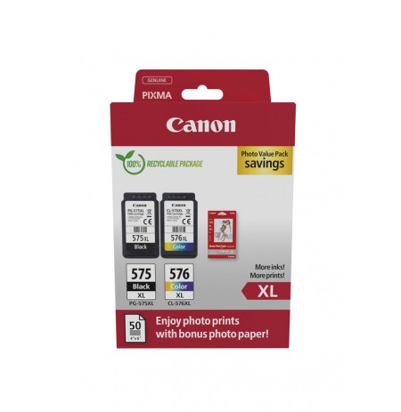 Canon 5437C006 ink cartridge 2 pc(s) Original High (XL) Yield Black, Cyan, Magenta, Yellow