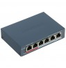 Hikvision DS-3E1106P-EI/M network switch Managed Gigabit Ethernet (10/100/1000) Power over Ethernet (PoE) Grey