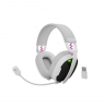 Fury | Gaming Headset | Fukiya F6 | Bluetooth | Over-Ear | Microphone | White | Wireless