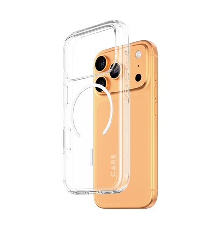 PanzerGlass Flagship Case | Back cover | Apple | iPhone 17 Pro | Recycled plastic | Transparent | Urban Explorer w. White MagSaf
