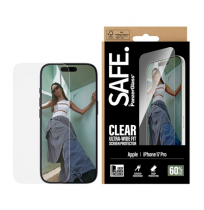 PanzerGlass Screen protector | Apple | iPhone 17 Pro | Transparent | Ultra-Wide Fit w. EasyAligner