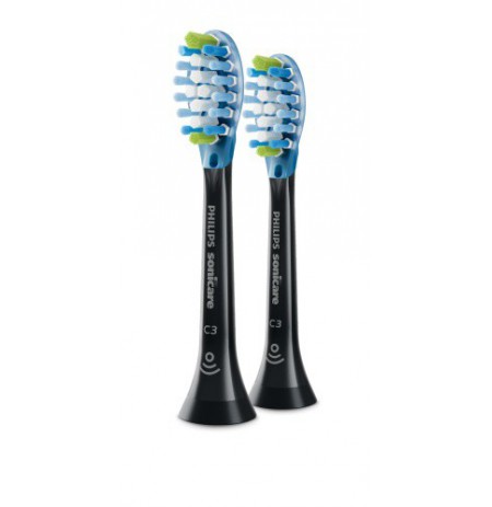 Philips Sonicare C3 Premium Plaque Defence HX9042/88 Sonic Dantų šepetėlio galvutės, Juoda
