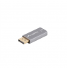 Lanberg Displayport (M) to HDMI (F) Adapter 4K, Silver | AD-DP-HD-01