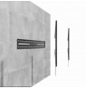 Gembird WM-100F-01 TV wall mount (fixed), 43”-100”, black
