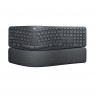 Logitech Ergo K860 keyboard RF Wireless + Bluetooth English Graphite