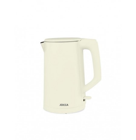 Retro stiliaus virdulys Jocca 2710 1.7L kreminės spalvos
