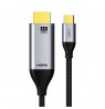 Kabelis USB-C - HDMI, 4K, Ultra HD, 3m, 1.4 ver.