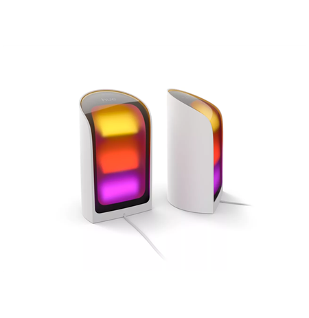 Philips Hue Play Wall Washer, White, EU/UK, 2-pack | 2000-6500 Hue White Colour Ambiance