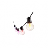 Philips Hue Hue Festavia Globe Outdoor String Lights, 14m Extension | 30 W