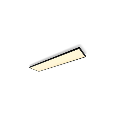 Philips Hue Aurelle rectangular panel light, Black, 120 x 30 cm | 2200-6500 Hue White Ambiance