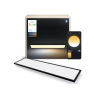 Philips Hue Aurelle rectangular panel light, Black, 120 x 30 cm | 2200-6500 Hue White Ambiance