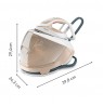 Tefal Pro Express Eco GV9E22E0 steam ironing station 2200 W 1.8 L Durilium AirGlide Autoclean soleplate Beige, White
