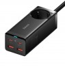 Baseus GaN3 Pro wall charger / powerstrip 2xUSB + 2xUSB-C + AC, 100W (black)