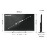 Sharp 4K Ultra HD QLED MiniLED TV | 55JP7265E | 55 | Google TV | UHD