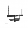 Neomounts AV40-500BL Keyboard shelf kit 43-110" - VESA - max 2,5 kg - universal, Black | Neomounts