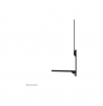 Neomounts AV40-500BL Keyboard shelf kit 43-110" - VESA - max 2,5 kg - universal, Black | Neomounts