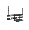 Neomounts AV60-500BL Videobar and laptop shelf kit 43-110" - VESA - max 8 kg - universal, Black | Neomounts