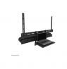 Neomounts AV60-500BL Videobar and laptop shelf kit 43-110" - VESA - max 8 kg - universal, Black | Neomounts