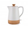 Maestro MR-076 electric kettle 1.8 L 1800 W White, Wood