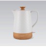 Maestro MR-076 electric kettle 1.8 L 1800 W White, Wood