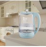 Maestro MR-052-BLUE Electric glass kettle, blue 1.7 L
