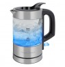 ProfiCook PC-WKS 1228 G electric kettle 0.5 L 1100 W Stainless steel, Transparent
