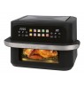 ProfiCook PC-FR 1313 H Double 10 L Stand-alone 2400 W Hot air fryer Black, Stainless steel