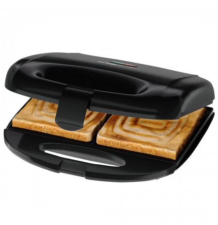 Clatronic ST 3814 sandwich maker 820 W Black