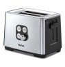 Tefal Equinox TT420D 7 2 slice(s) Black, Stainless steel