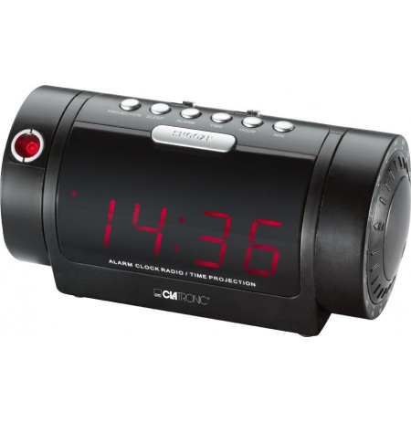 Clatronic MRC 832 P Clock Digital Black