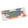 Savio ASTRAL WHITE JADE 3 COLOURS keyboard Gaming USB QWERTY US International