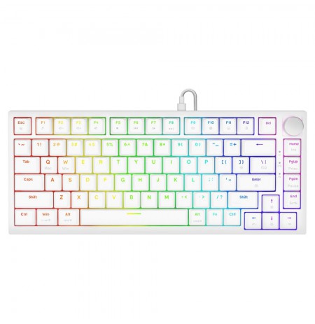 Savio ASTRAL WHITE JADE keyboard Gaming USB QWERTY US International