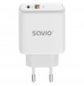Savio LA-12 mobile device charger Universal White AC Fast charging Indoor
