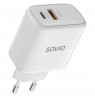 Savio LA-12 mobile device charger Universal White AC Fast charging Indoor