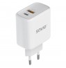 Savio LA-12 mobile device charger Universal White AC Fast charging Indoor