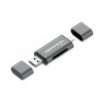 Vention USB3.0 Multi-function Card Reader Gray Metal Type