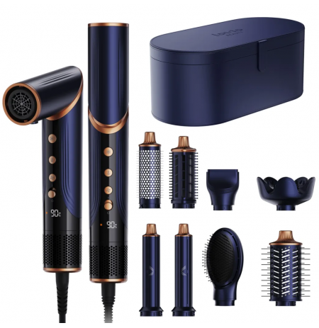 Lovio LVHS001BL Multistyler Hair Dryer And Curler AirStyle
